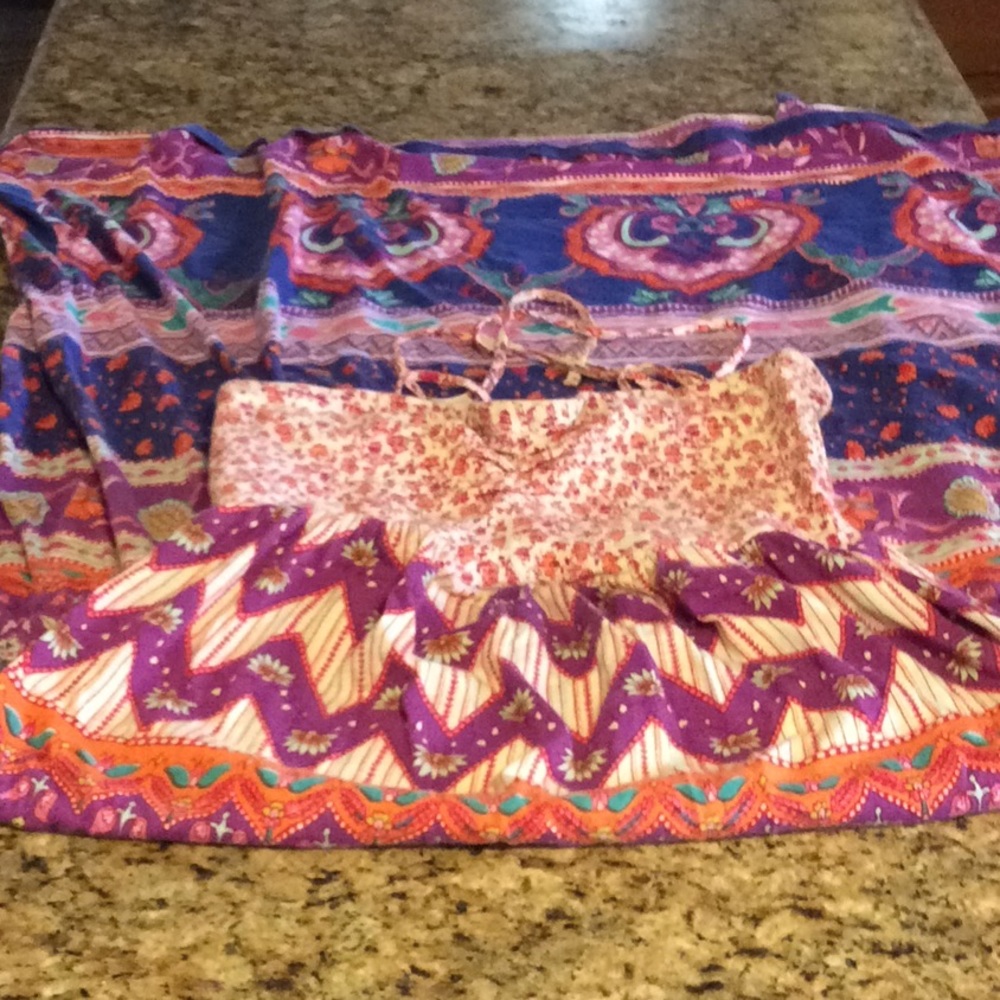 Billabong strapless dress